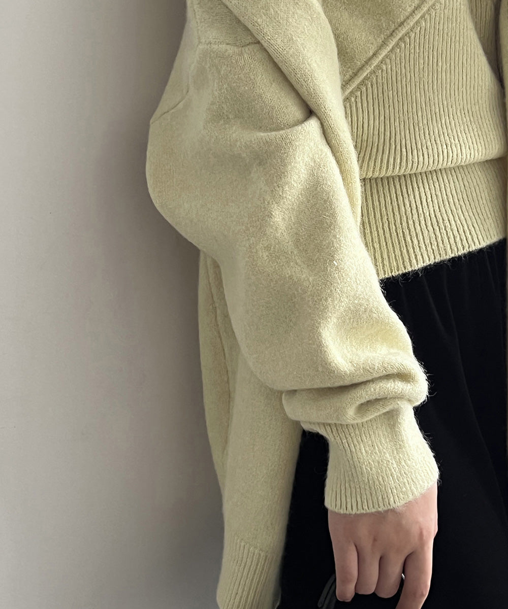 Vネックタンク ニットカーディガンセット – Aimoon