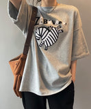 プリント ｔシャツ レディース ゆったり